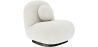 Buy Armchair Upholstered in Boucle Fabric - Larry White 60483 - in the EU