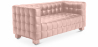 Buy Design Sofa from the Nubus Suite (2 seats) - Faux Leather Pastel pink 13252 - prices