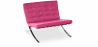 Buy Design Armchair - Upholstered in Faux Leather - Town Pink 58262 - prices