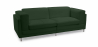 Buy Cawa Design Sofa  (2 seats) - Faux Leather Green 16611 in the Europe