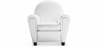 Buy Club Armchair Faux Leather White 54286 in the Europe