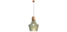 Buy Hanging Lamp - Modern Crystal Style - Hewl Green 60516 - in the EU