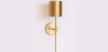 Buy Lamp Wall Light - LED Gold Metal - Hay Gold 60521 - in the EU