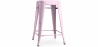 Buy Bar Stool Stylix Industrial Design Metal - 60 cm - New Edition Pastel pink 60122 at Privatefloor
