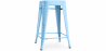 Buy Bar Stool Stylix Industrial Design Metal - 60 cm - New Edition Pastel blue 60122 Home delivery