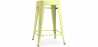Buy Bar Stool Stylix Industrial Design Metal - 60 cm - New Edition Pastel yellow 60122 - prices