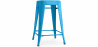 Buy Bar Stool Stylix Industrial Design Metal - 60 cm - New Edition Turquoise 60122 in the Europe