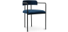 Buy Upholstered Dining Chair - Velvet - Garne Dark blue 60545 in the Europe
