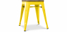 Buy Stylix Stool wooden - Metal - 45 cm Yellow 58350 - prices