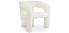 Buy Upholstered Dining Chair - White Boucle - Ashley White 60551 - in the EU