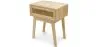 Bedside Table with Drawer - Boho Bali Wood - Yanpai image 9