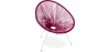 Buy Pack Acapulco Chair - White Legs x2 - New edition Purple 60612 at Privatefloor