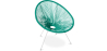 Buy Pack Acapulco Chair - White Legs x2 - New edition Pastel green 60612 Home delivery