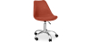 Buy Upholstered Desk Chair with Wheels - Tulip Orange 60613 in the Europe