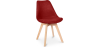 Buy Nordic Style Padded Dining Chair - Aru Red 59892 Home delivery