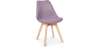 Buy Nordic Style Padded Dining Chair - Aru Pink 59892 - prices