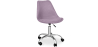 Buy Upholstered Desk Chair with Wheels - Tulip Purple 60613 - prices