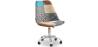Buy  Swivel Office Chair - Patchwork Upholstery - Patty Multicolour 60623 - in the EU