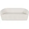 Buy Curved Sofa - 2 Seater - Boucle Fabric - Bold White 60629