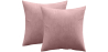 Buy Pack of 2 velvet cushions - cover and filling - Mesmal Rose Gold 60631 - in the EU