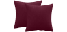 Buy Pack of 2 velvet cushions - cover and filling - Mesmal Cognac 60631 with a guarantee