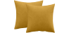 Buy Pack of 2 velvet cushions - cover and filling - Mesmal Gold 60631 - prices
