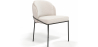 Buy Dining Chair - Upholstered in Bouclé Fabric - Mina White 60645 - in the EU