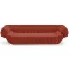Buy Velvet Upholstered Sofa - 3/4 seats - Caden Red 60640