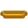 Buy Velvet Upholstered Sofa - 3/4 seats - Caden Yellow 60640