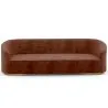 4/5-Seater Velvet Upholstered Sofa - Herina image 9