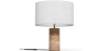 Buy Table Lamp with Marble Base - Sidney White 60663 - in the EU