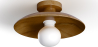 Buy Ceiling Lamp - Wooden Wall Light - Richmon Dark Brown 60675 - prices