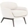 Buy Bouclé Upholstered Armchair - Jenna White 60695