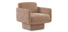 Buy Velvet Upholstered Armchair - Jackson Cream 60698 - in the EU