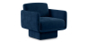 Buy Velvet Upholstered Armchair - Jackson Dark blue 60698 in the Europe