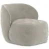 Buy Velvet Upholstered Armchair - Mykel Light grey 60702