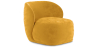 Buy Velvet Upholstered Armchair - Mykel Yellow 60702 - prices