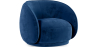 Buy Curved Velvet Upholstered Armchair - Callum Dark blue 60692 - in the EU