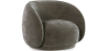 Buy Curved Velvet Upholstered Armchair - Callum Taupe 60692 in the Europe