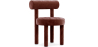 Buy Dining Chair - Upholstered in Velvet - Rhys Chocolate 60708 in the Europe