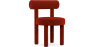 Buy Dining Chair - Upholstered in Velvet - Rhys Red 60708 - in the EU