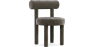 Buy Dining Chair - Upholstered in Velvet - Rhys Taupe 60708 Home delivery