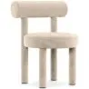 Buy Dining Chair - Upholstered in Velvet - Rhys Beige 60708
