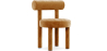 Buy Dining Chair - Upholstered in Velvet - Rhys Mustard 60708 in the Europe