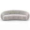 Velvet Curved Sofa - 3/4 Seats - Souta image 9