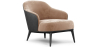 Buy  Velvet Upholstered Armchair - Luc Cream 60704 Home delivery