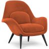 Velvet Upholstered Armchair - Uyere image 9