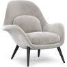 Velvet Upholstered Armchair - Uyere image 9