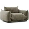 Buy Armchair - Velvet Upholstery - Wers Taupe 61011