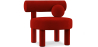 Buy  Armchair - Upholstered in Velvet - Klena Red 60696 - prices